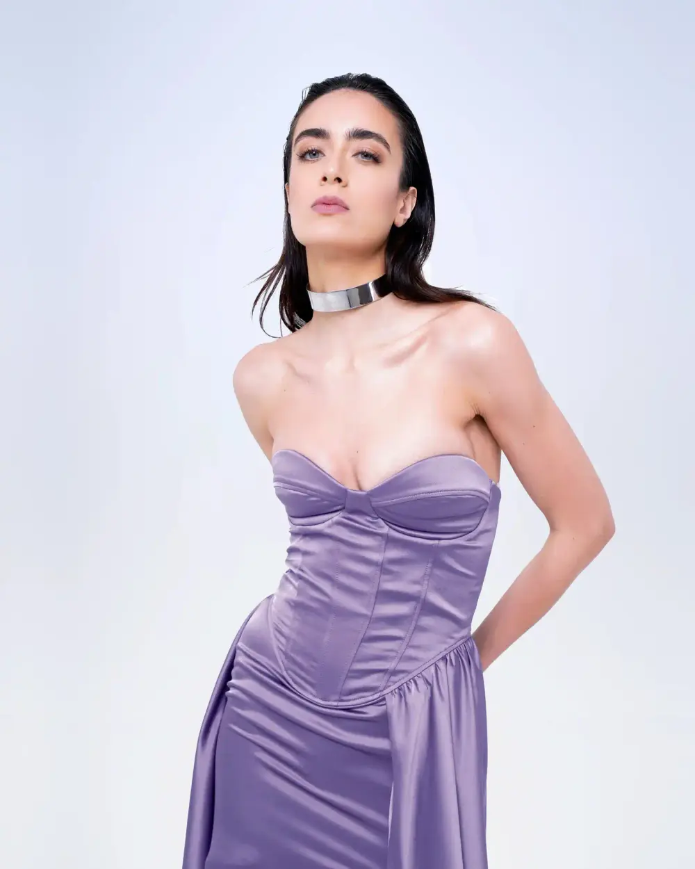 ABITO LUNGO BUSTIER