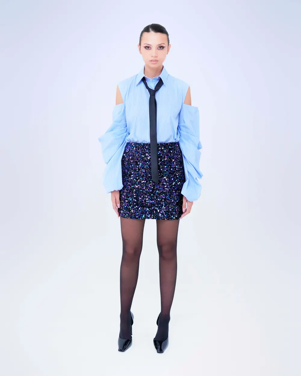 CAMICIA SPALLE SCOPERTE