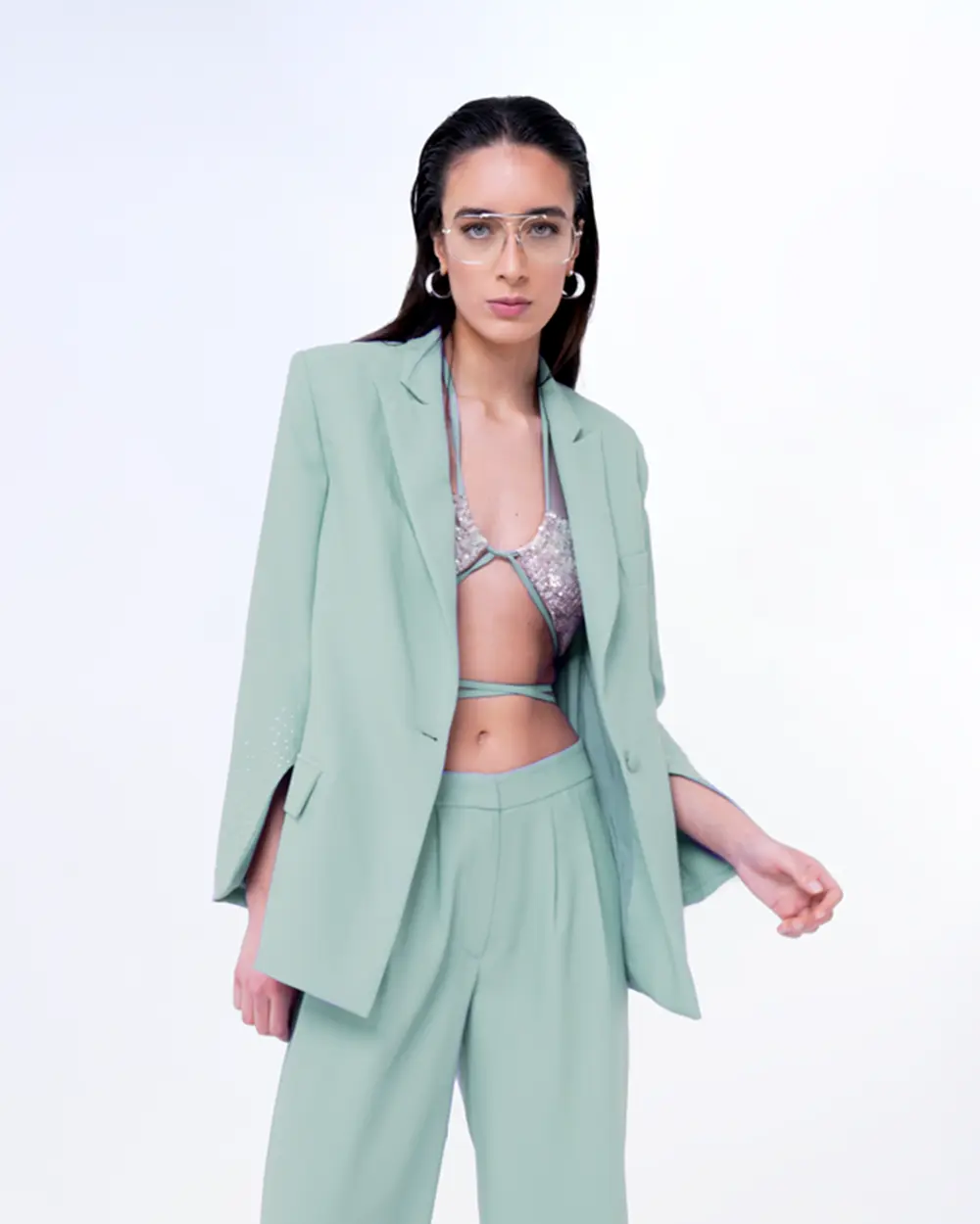 BLAZER SCHIENA APERTA