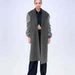 CAPPOTTO MANICHE ARRICCIATE