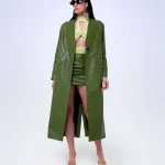 GIACCA LUNGA IN VERA PELLE