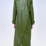GIACCA LUNGA IN VERA PELLE
