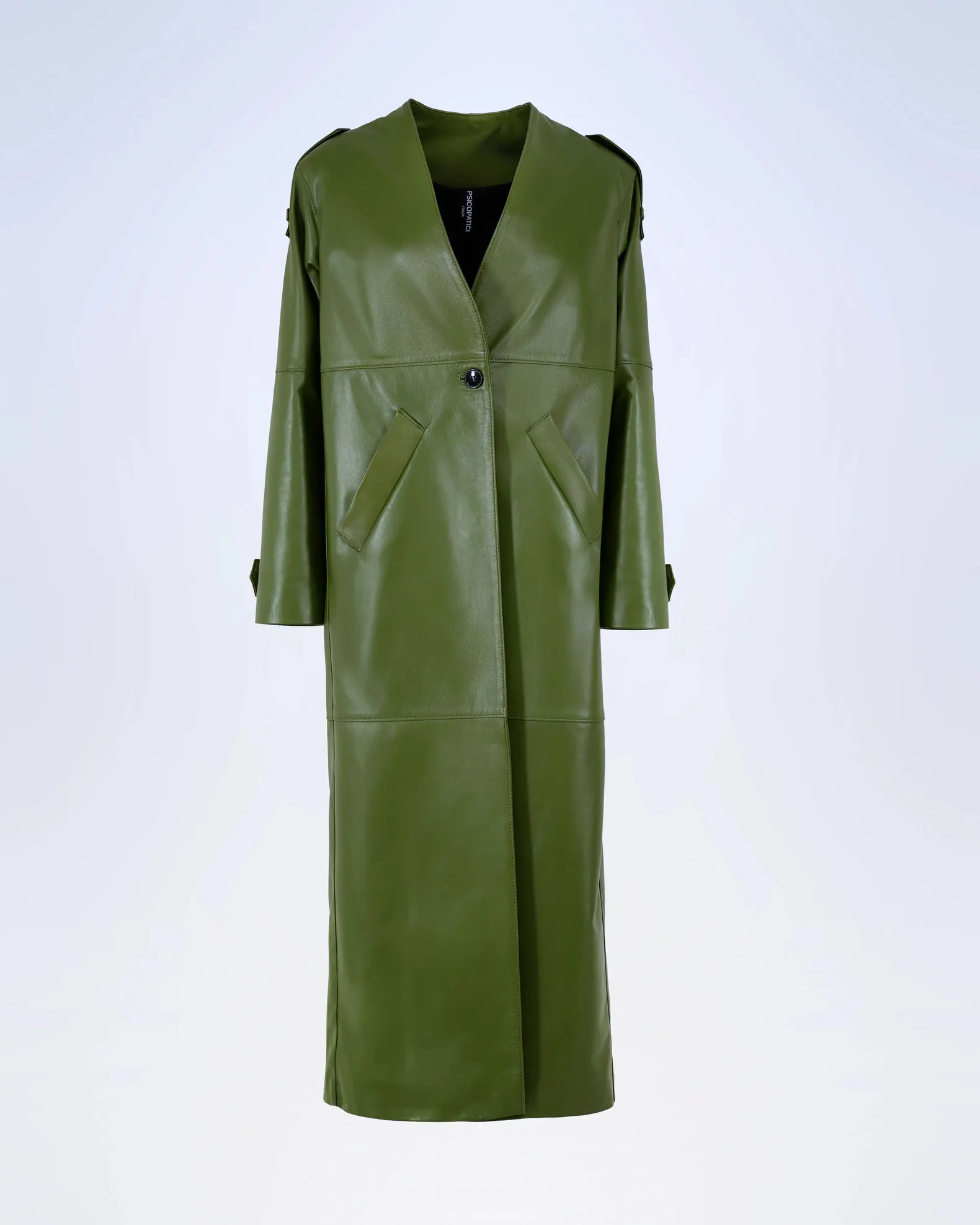 GIACCA LUNGA IN VERA PELLE