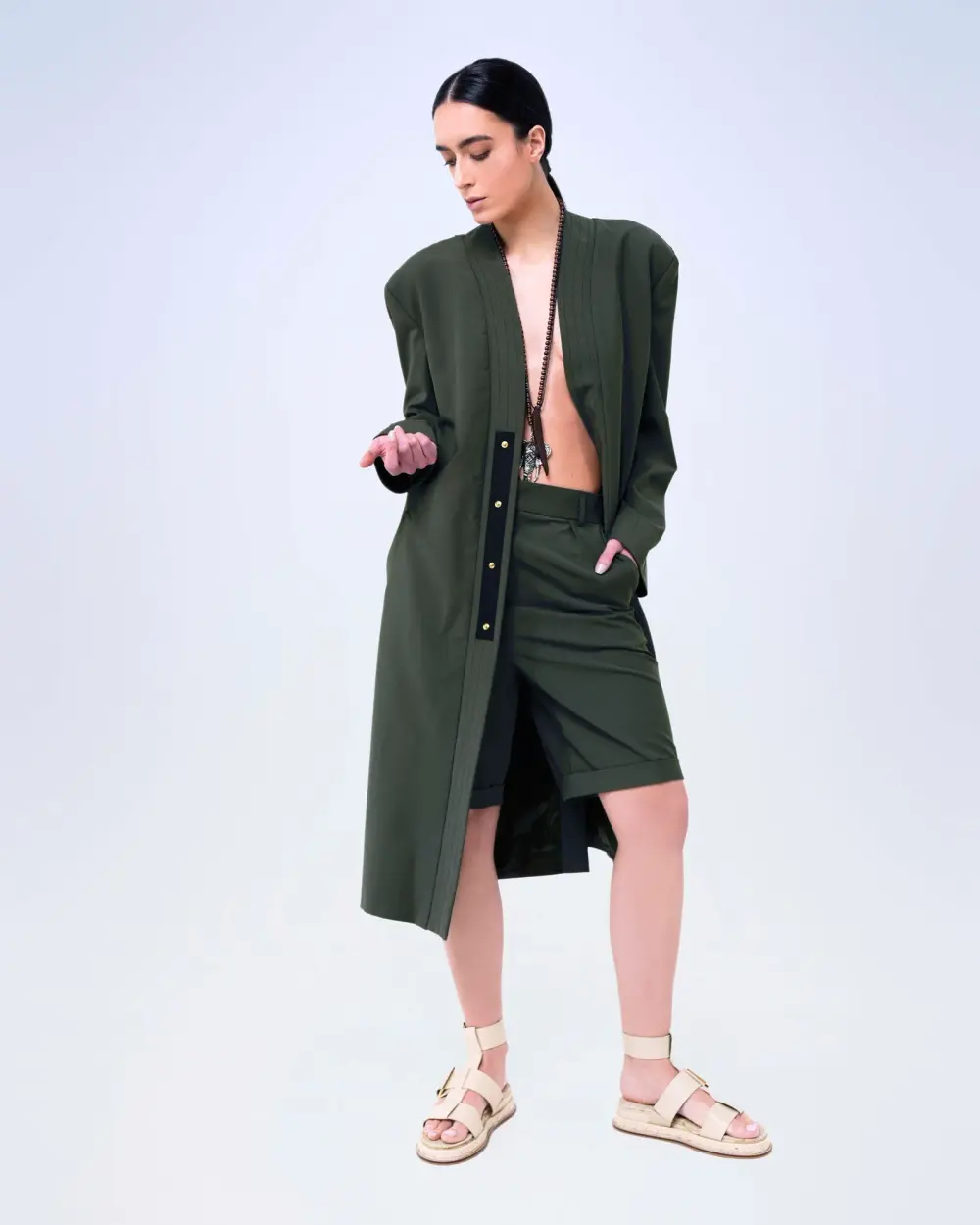 TRENCH KIMONO