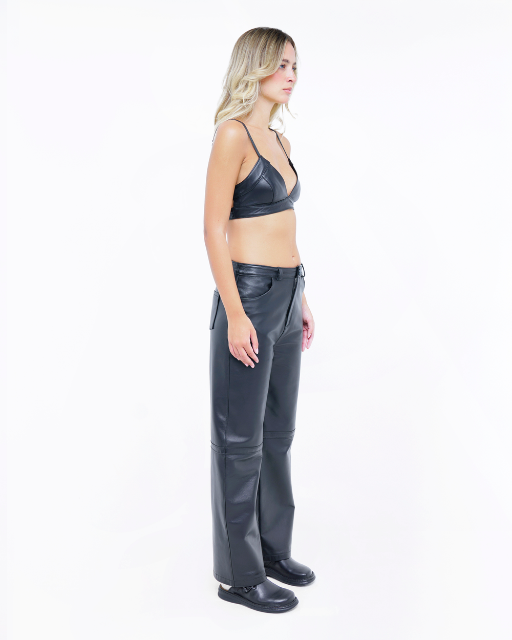 PANTALONE IN VERA PELLE