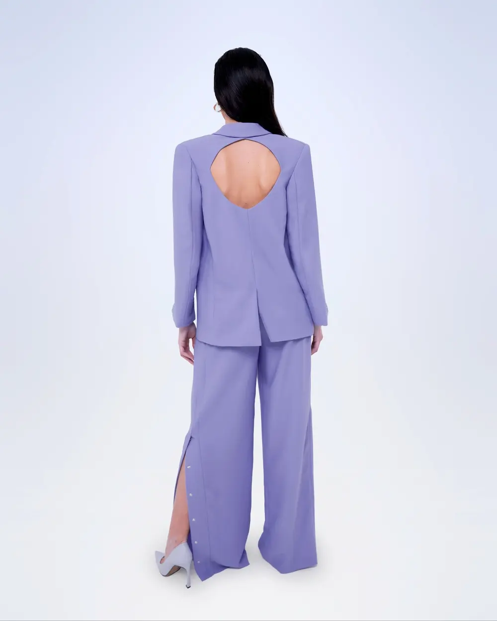 PANTALONE PALAZZO CON SPACCHI