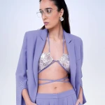 PANTALONE PALAZZO CON SPACCHI