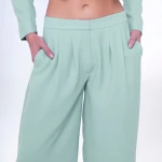 PANTALONE PALAZZO CON SPACCHI