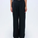 PANTALONE PALAZZO GESSATO