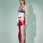 PANTALONE CUT-OUT IN VERA PELLE