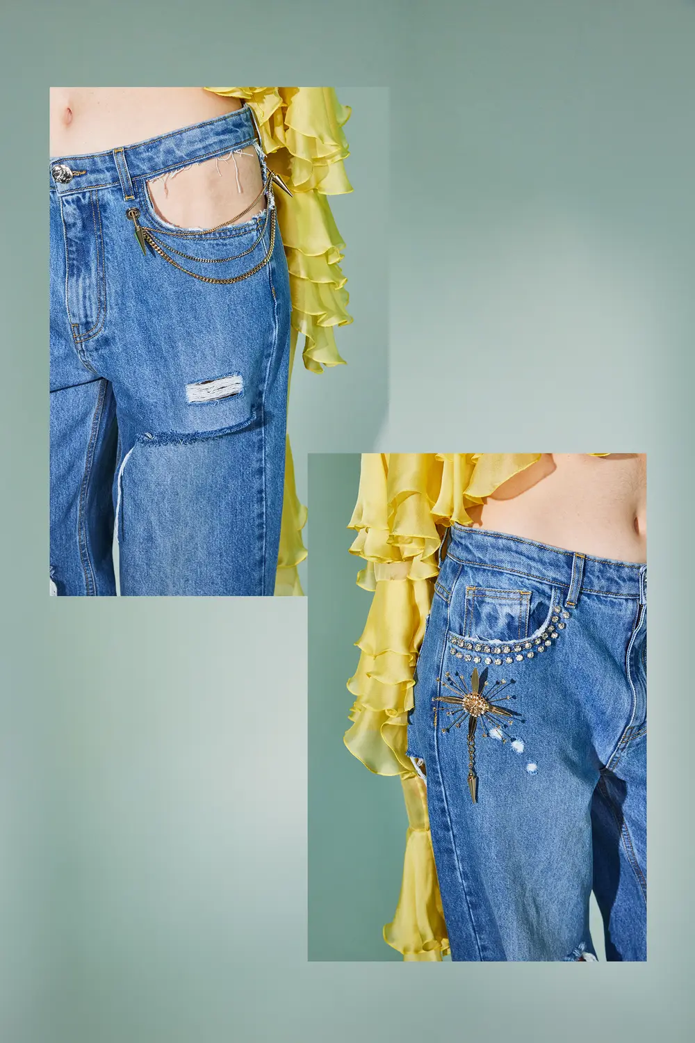 JEANS CUT-OUT