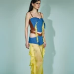 PANTALONE CON VOLANT
