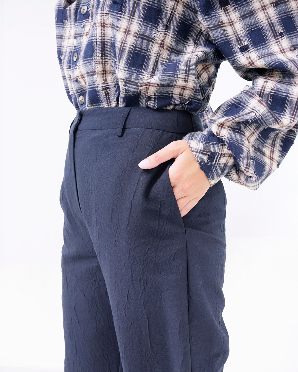 PANTALONE BALLOON GOFFRATO