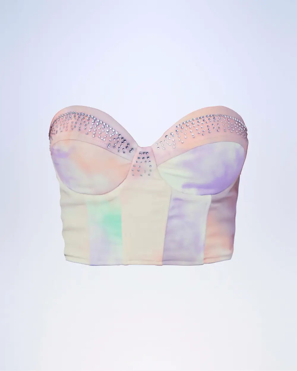 BUSTIER STRASS