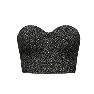 BUSTIER MICRO PAILLETTES