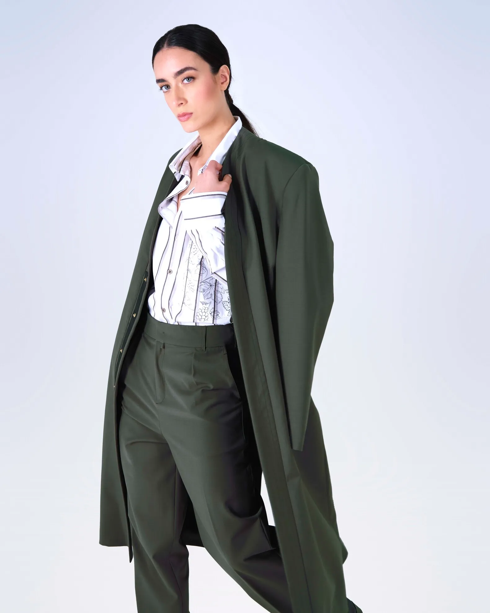 TRENCH KIMONO - UNISEX--1
