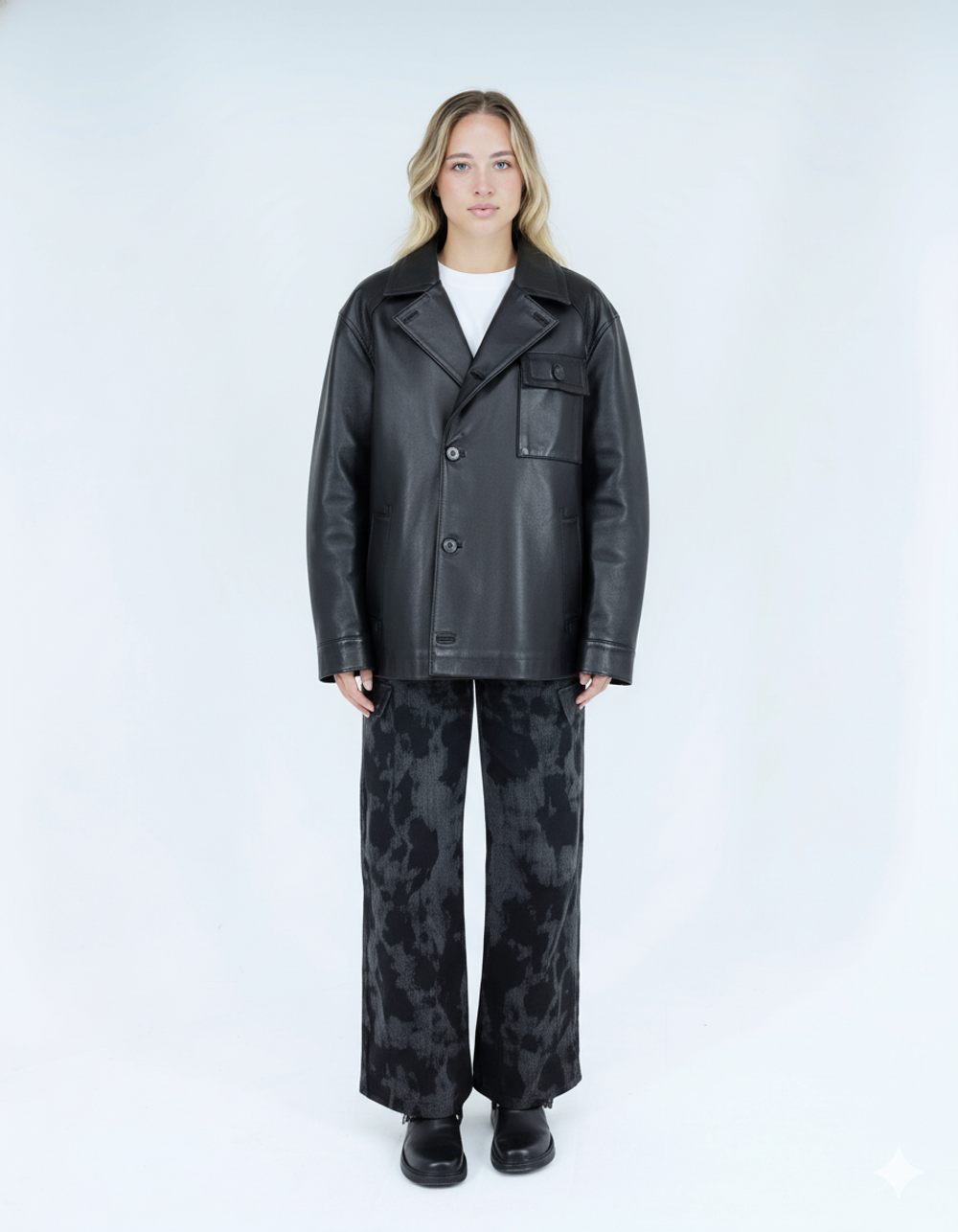 CHIODO PRINTING IN VERA PELLE – immagine grande