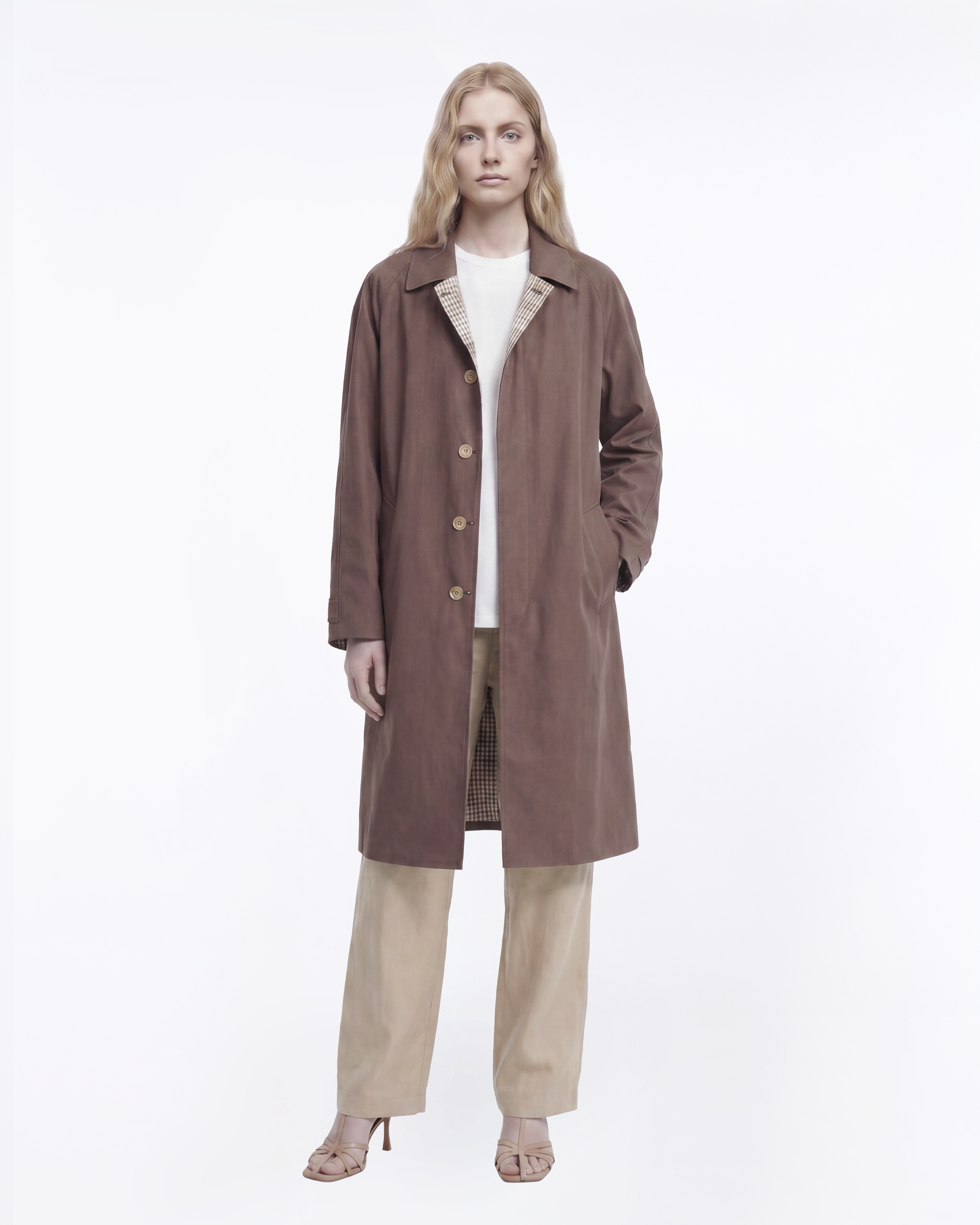 TRENCH DOUBLE FACE