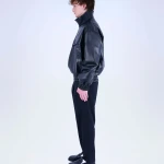 BOMBER IN VERA PELLE