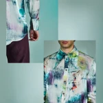 CAMICIA CON POLSI SVASATI
