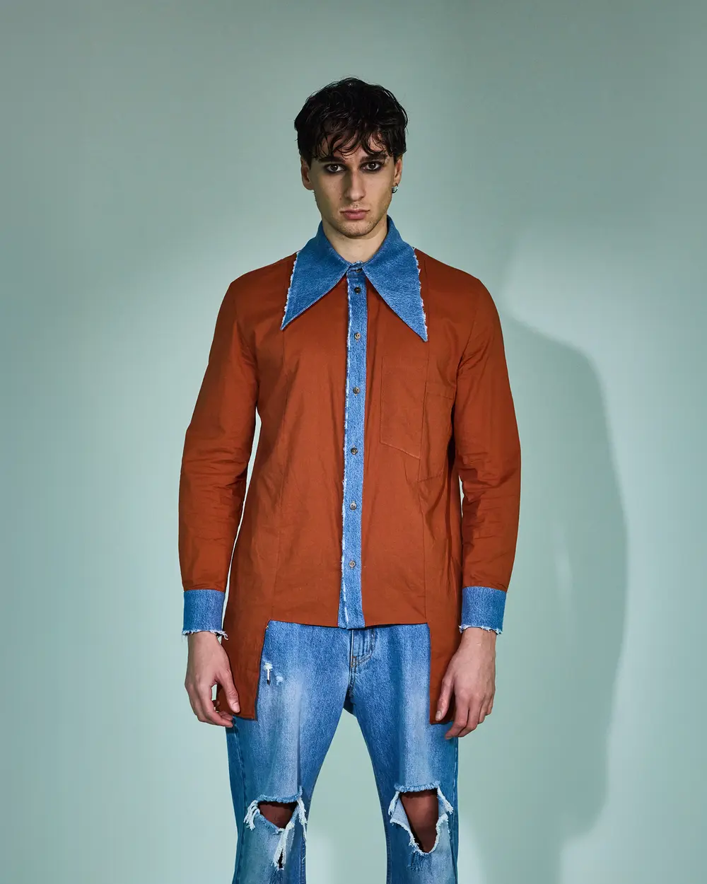 CAMICIA CON PANNELLI