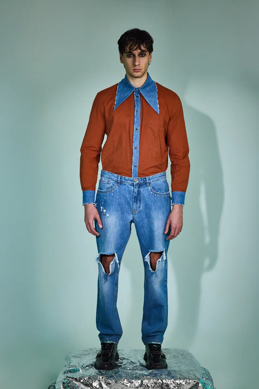 JEANS CINQUE TASCHE--0