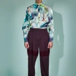 Pantalone asimmetrico