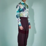 Pantalone asimmetrico