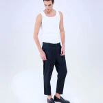 PANTALONE CON PIEGHE