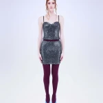 BUSTIER MICRO PAILLETTES