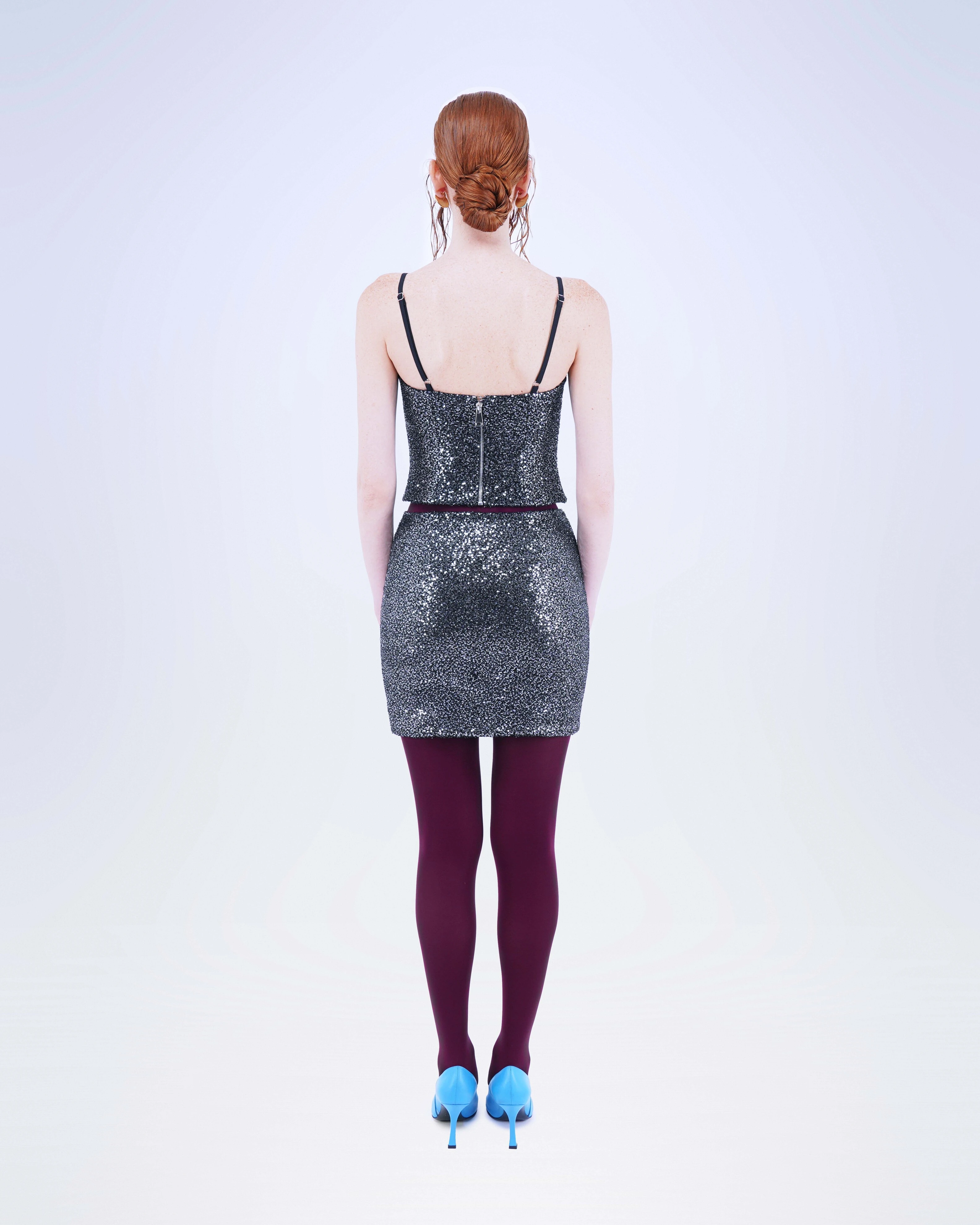 BUSTIER MICRO PAILLETTES